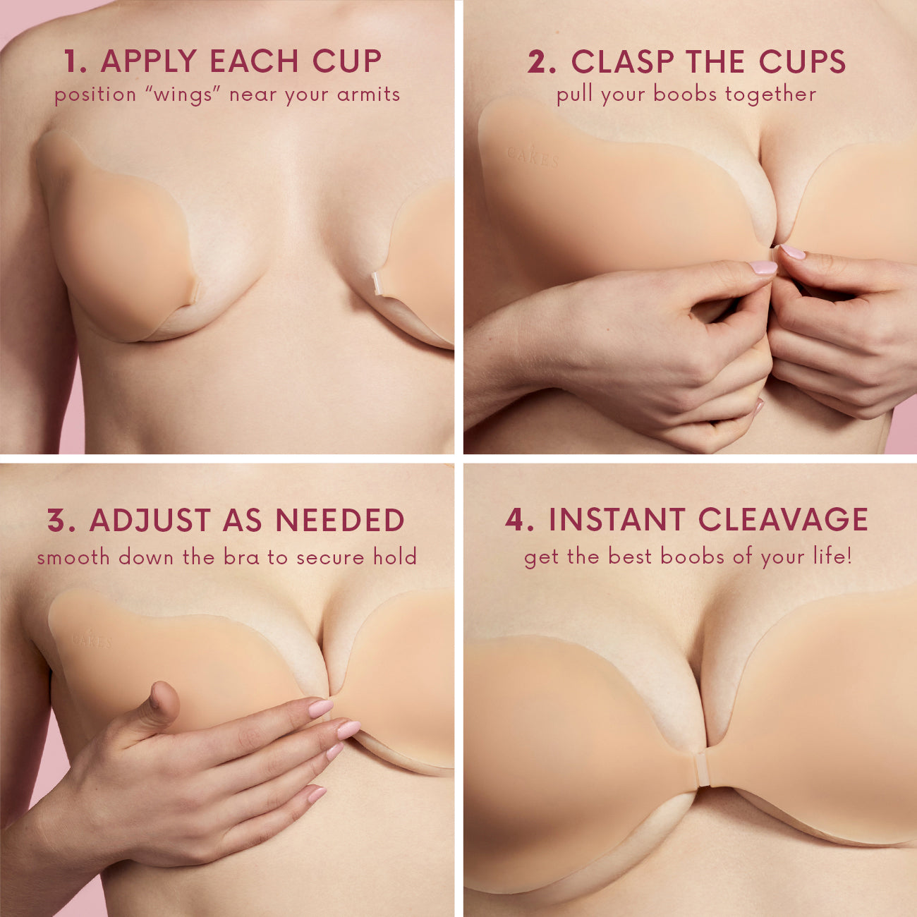 CAKES Cleavage™ bra