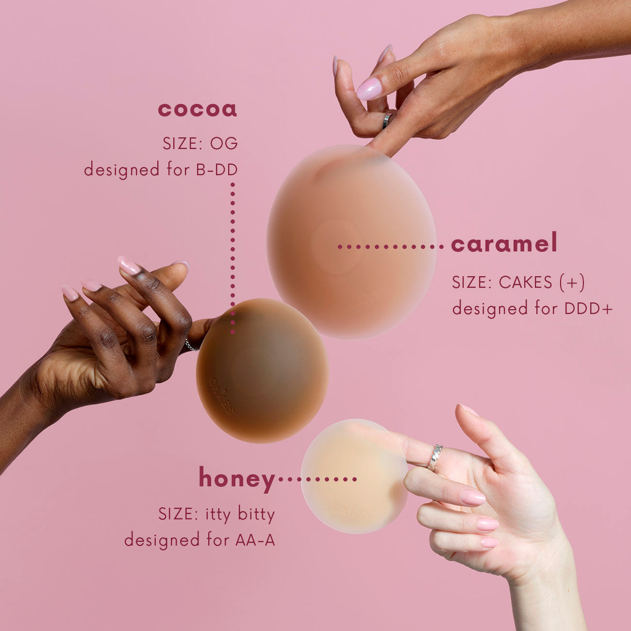 sticky CAKES circles™