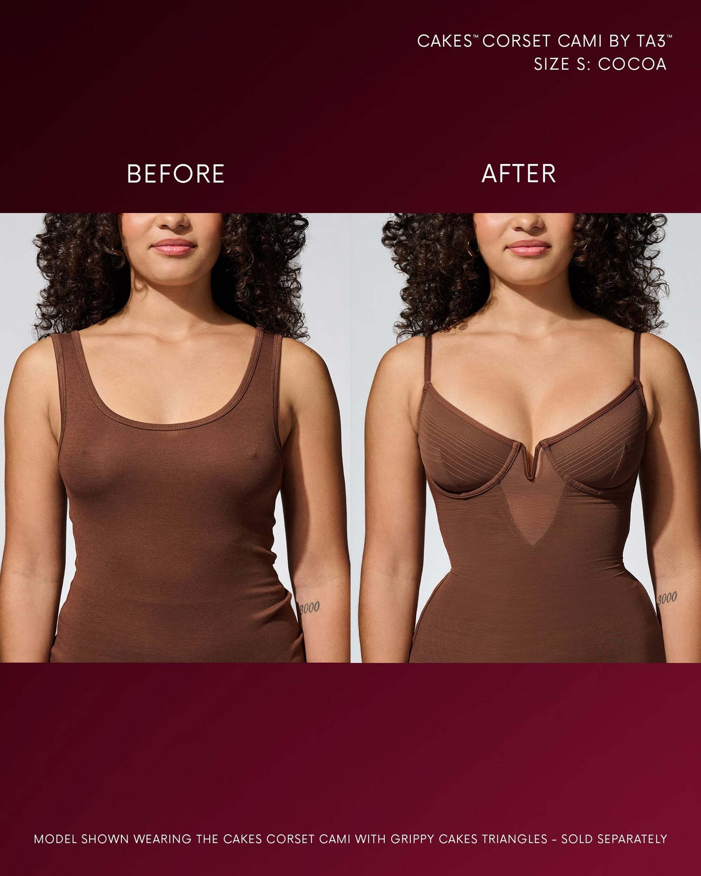 CAKES™ Corset Cami by TA3™